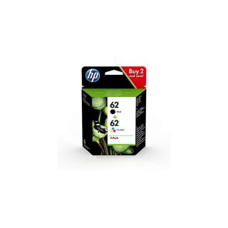 N9J71AE Tintapatron multipack ENVY 5640, 7640, 5740 nyomtatókhoz, HP 62 fekete+színes, 4+4,5 ml - 2db