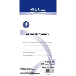 Nyomtatvány, kézbesítőkönyv, 100 lap, VICTORIA PAPER, "C.5230-29" - 10 tömb