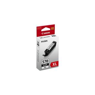 PGI-570BXL Tintapatron Pixma MG5750, 6850, 7750 nyomtatókhoz, CANON, fekete, 22 ml