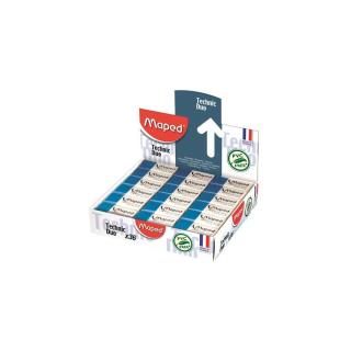 Radír display, kombinált, MAPED "Technic Duo" - 36db
