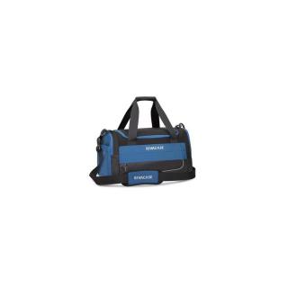Sporttáska/utazótáska, 30L, Rivacase "5235 Mercantour", fekete-kék
