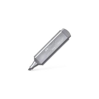 Szövegkiemelő, 1-5 mm, FABER-CASTELL "1546", metál ezüst