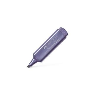 Szövegkiemelő, 1-5 mm, FABER-CASTELL "1546", metál lila