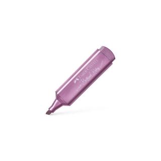 Szövegkiemelő, 1-5 mm, FABER-CASTELL "1546", metál rubin