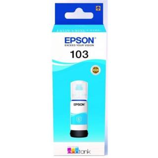 T00S24A Tinta EcoTank L3110, L3150, L1110 nyomtatókhoz, EPSON 103, cián, 65 ml