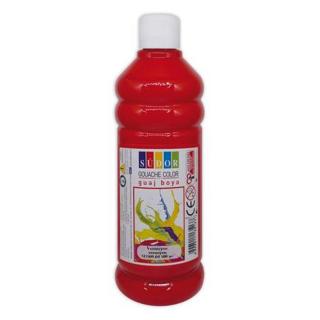 Tempera, 500 ml, Südor, piros
