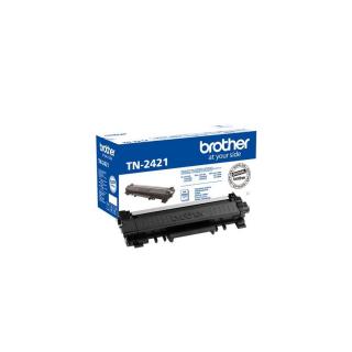 TN2421 Lézertoner MFC-L2712DN, MFCL2712DW, MFCL2732DW nyomtatókhoz, BROTHER, fekete, 3k