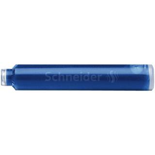 Töltőtoll patron, SCHNEIDER, királykék - 6 db