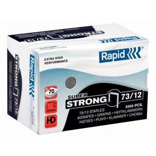 Tűzőkapocs, 73/12, horganyzott, RAPID "Superstrong" - 5000db