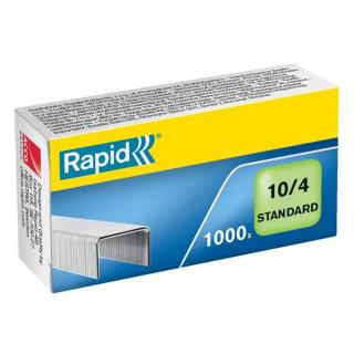 Tűzőkapocs, No.10, horganyzott, RAPID "Standard" - 1000db