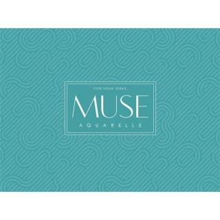 Vázlatfüzet, A5+, akvarell, 300 g, 15 lap, SHKOLYARYK "Aquarelle Muse"