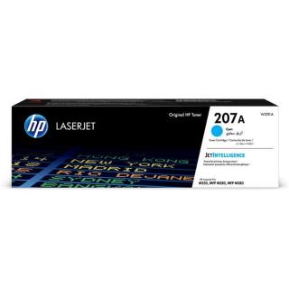W2211A Lézertoner Color LaserJet Pro M182N, M183FW nyomtatókhoz, HP 207A, cián, 1,25k