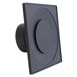 ANEMOSTAT ASKV 150MM FEKETE