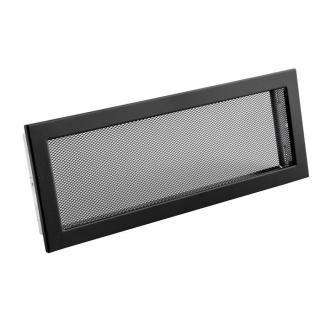EGYSZERŰ HÁLÓS SZELLŐZŐRÁCS 450x170 FEKETE