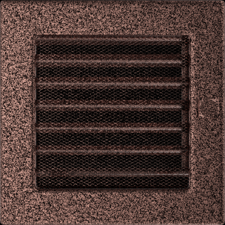 EGYSZERŰ SZELLŐZŐRÁCS BRASS 17X17cm ZSALUS