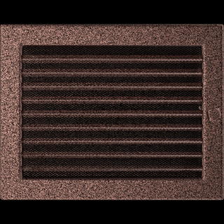 EGYSZERŰ SZELLŐZŐRÁCS BRASS 22X30cm ZSALUS