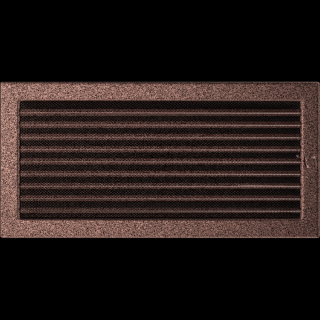 EGYSZERŰ SZELLŐZŐRÁCS BRASS 22X45cm ZSALUS