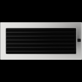 EGYSZERŰ SZELLŐZŐRÁCS INOX 17X37cm ZSALUS