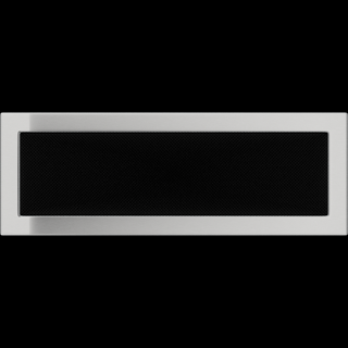 EGYSZERŰ SZELLŐZŐRÁCS INOX 17X49cm