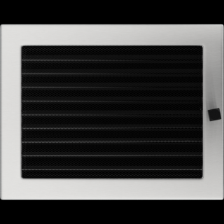 EGYSZERŰ SZELLŐZŐRÁCS INOX 22X30cm ZSALUS