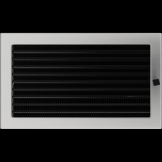 EGYSZERŰ SZELLŐZŐRÁCS INOX 22X37cm ZSALUS