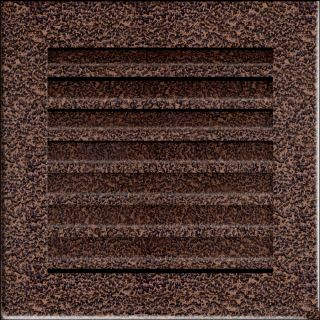 FRESH SZELLŐZŐRÁCS BRASS 17X17cm