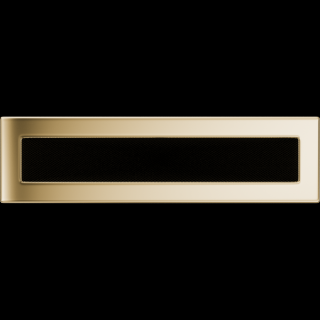 GOLD KANDALLÓ SZELLŐZŐRÁCS 11x42cm