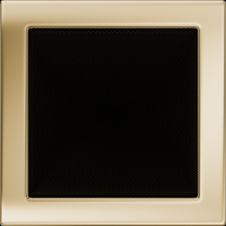 GOLD KANDALLÓ SZELLŐZŐRÁCS 22x22cm