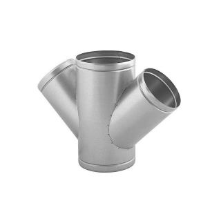 HORGANYZOTT ELOSZTÓ IDOM 45° 140 MM