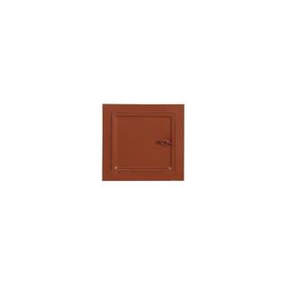 KÉMÉNYAJTÓ VÖRÖS ALAPOZÓVAL KEZELVE  140x140 mm
