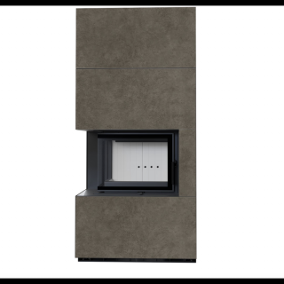 KRATKI FLOKI BOX 8 kW FOKOS PIOMBO KANDALLÓ KŐ BURKOLATTAL BALOS