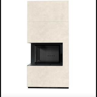 KRATKI FLOKI BOX 8 kW FOKOS TALCO KANDALLÓ KŐ BURKOLATTAL BALOS FEKETE BELSŐVEL