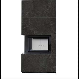 KRATKI FLOKI BOX 8 kW NATURALI NERO GRECO KANDALLÓ KŐ BURKOLATTAL BALOS
