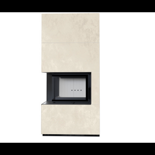 KRATKI FLOKI BOX 8 kW OXIDE BIANCO KANDALLÓ KŐ BURKOLATTAL BALOS