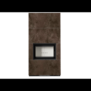 KRATKI FLOKI BOX 8 kW OXIDE MORO KANDALLÓ KŐ BURKOLATTAL
