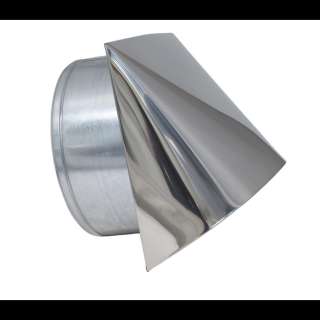 KÜLTÉRI ESŐVÉDŐ RÁCS 250MM HORGANYZOTT