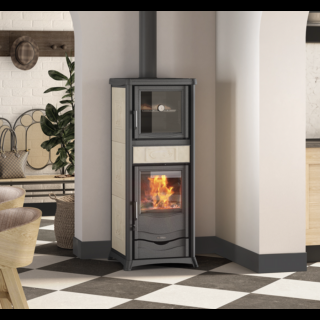 LA NORDICA ROSSELLA PLUS FORNO EVO LIBERTY PANNA FATÜZELÉSŰ KÁLYHA