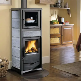 LA NORDICA TERMOROSSELLA PLUS FORNO DSA 4.0 VÍZTERES KÁLYHA NATURAL STONE