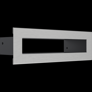 MINIMAL INOX KANDALLÓ SZELLŐZŐRÁCS 6x20cm /HÁTFAL NÉLKÜL/