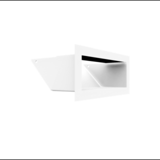 MINIMAL SZELLŐZŐRÁCS 9x20cm  HÁTFALLAL