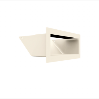 MINIMAL SZELLŐZŐRÁCS KRÉM  9x20cm HÁTFALLAL SF