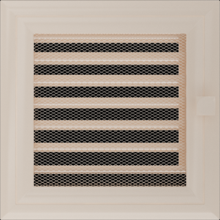 OSKAR SZELLŐZŐRÁCS KRÉM 17X17cm ZSALUS