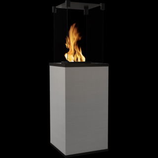 PATIO MINI TERASZMELEGÍTŐ Filo Argento KŐ ELŐLAPPAL MANUÁLIS