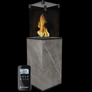 PATIO MINI TERASZMELEGÍTŐ Naturali Pietra Grey KŐ ELŐLAPPAL TÁVIRÁNYÍTÓVAL
