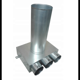PRODMAX HÁROMCSATLAKOZÓS SZELEPFOGADÓ DOBOZOK 3x90/200
