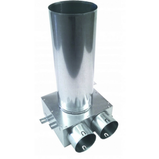 PRODMAX KÉTCSATLAKOZÓS SZELEPFOGADÓ DOBOZOK 2x90/125