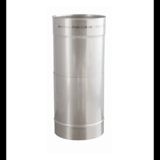 SAVÁLLÓ TELESZKÓPOS EGYENES CSŐ 160MM 2X250MM CH8