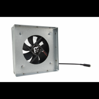 SZELLŐZŐRÁCS VENTILÁTOR HŐÉRZÉKELŐVEL 17x17/100mm