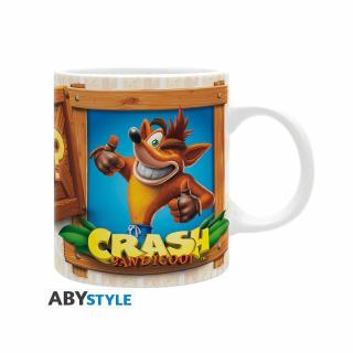 CRASH BANDICOOT - bögre - 320 ml - "N.sane"