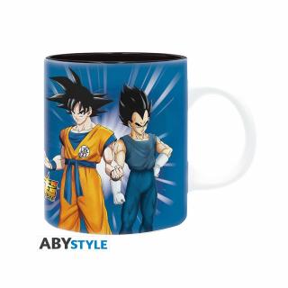 DRAGON BALL HERO - bögre- Goku,Vegeta,Broly 320 ml